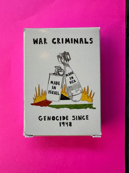 WAR CRIMINALS PLAYING CARDS