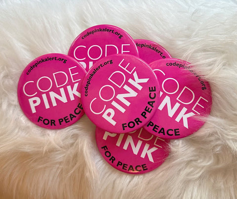 CODEPINK For Peace Buttons