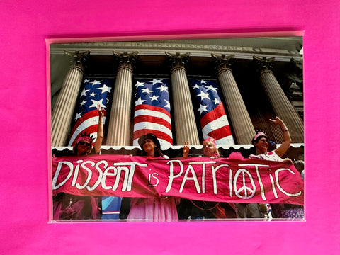 Dissent Is Patriotic Action Notecard Set