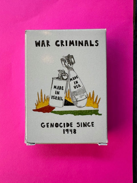 NEW War Criminals Deck of Cards