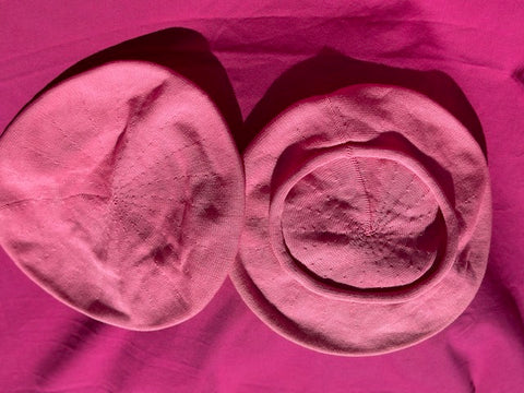 Pink Knitted Beret