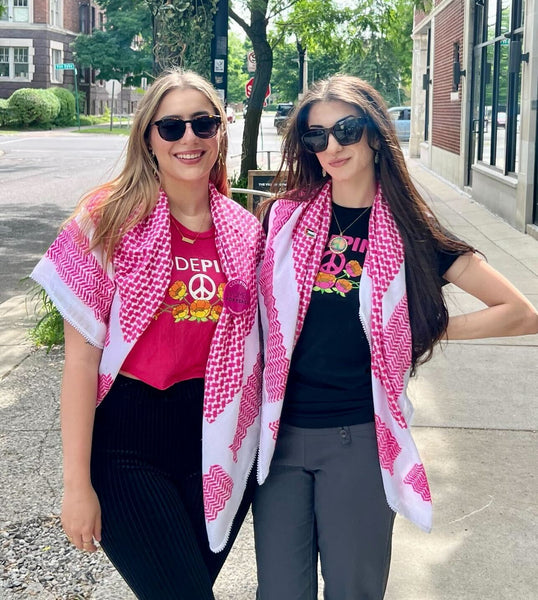 CODEPINK Pink Keffiyeh