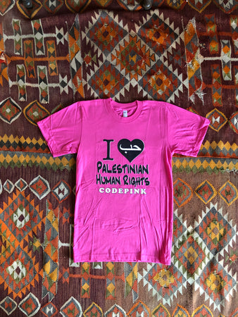 Palestinian Human Rights T-shirt Unisex - CODEPINK